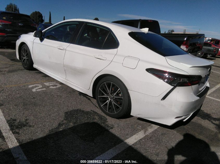 2022 TOYOTA CAMRY SE VIN: 4T1G11AK0NU047817