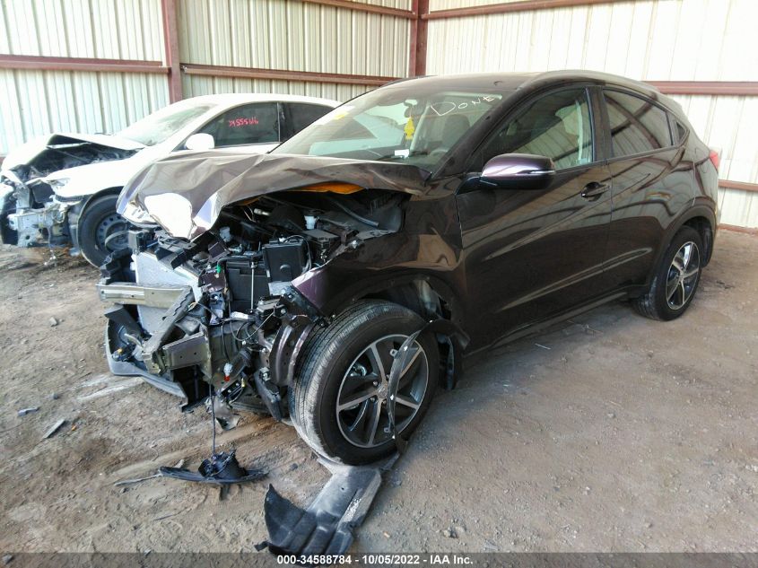 2022 HONDA HR-V EX VIN: 3CZRU6H53NM737612