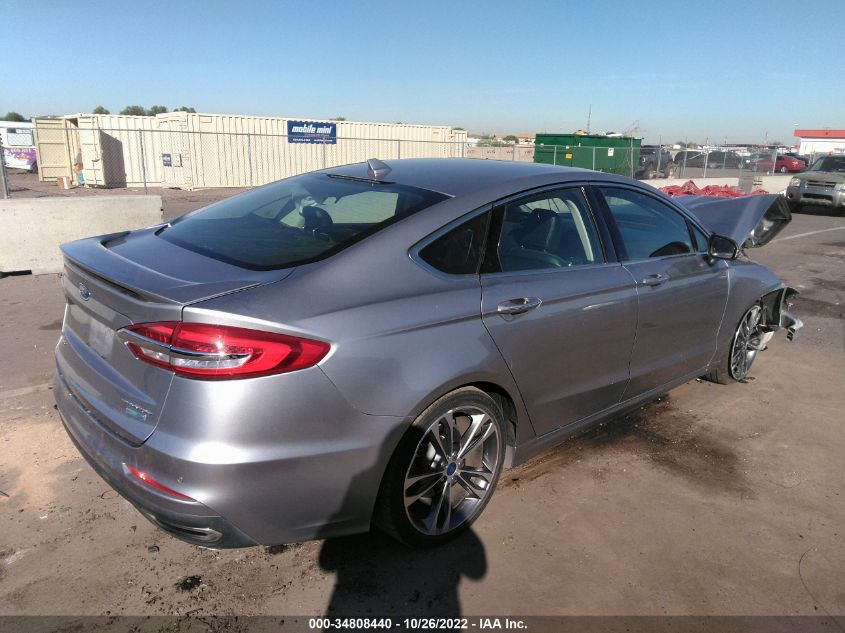 2020 FORD FUSION TITANIUM VIN: 3FA6P0D92LR136722