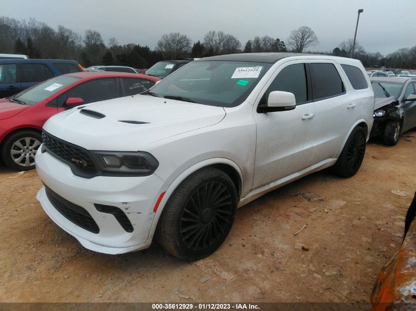 2021 DODGE DURANGO SRT HELLCAT VIN: 1C4SDJH99MC683035