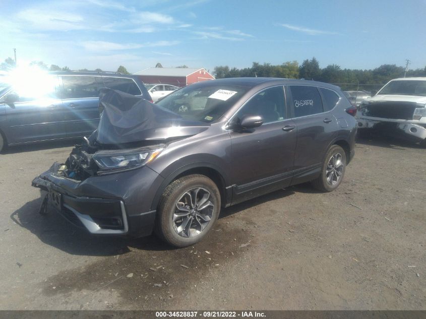 2021 HONDA CR-V EX VIN: 2HKRW2H5XMH609090