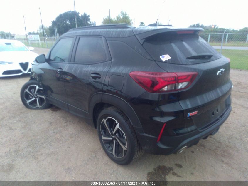 2022 CHEVROLET TRAILBLAZER RS VIN: KL79MTSL5NB067500