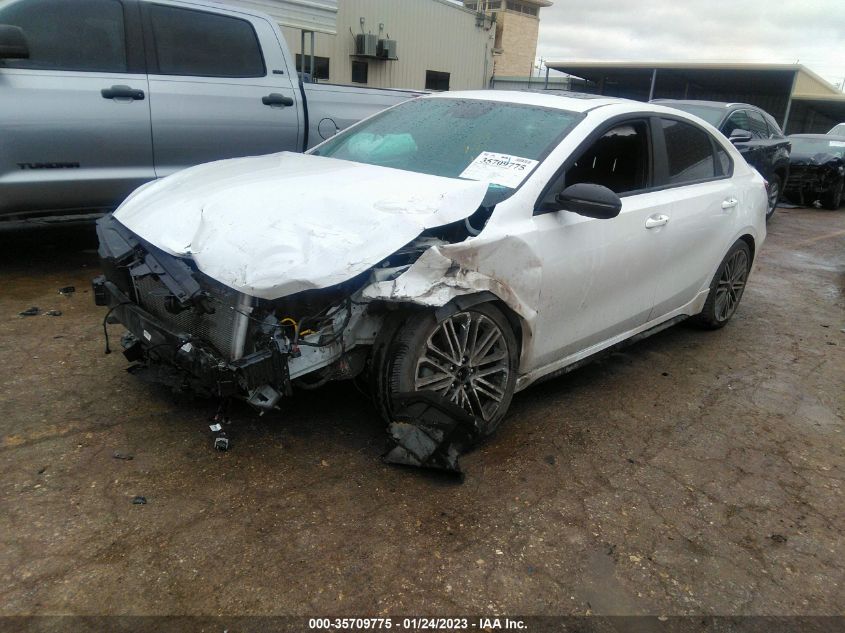 2022 KIA FORTE GT VIN: 3KPF44AC5NE461787