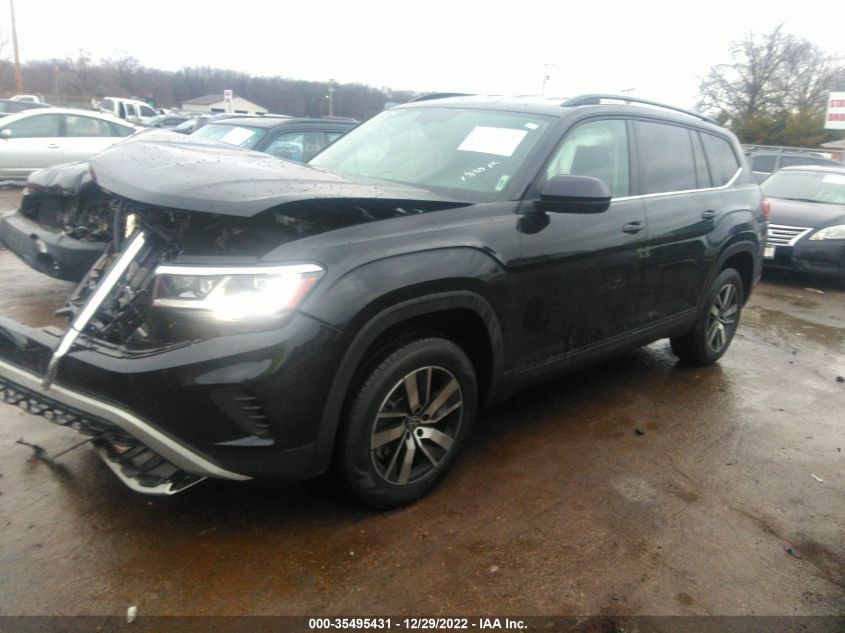 2021 VOLKSWAGEN ATLAS 2.0T SE VIN: 1V2LP2CAXMC509413