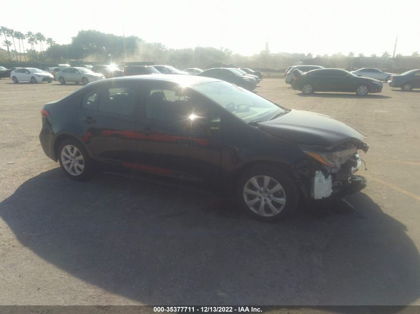 2022 TOYOTA COROLLA LE VIN: 5YFEPMAE3NP370083