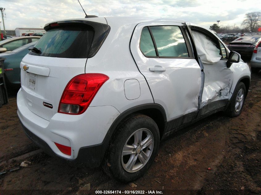 2020 CHEVROLET TRAX LS VIN: 3GNCJKSB9LL161322