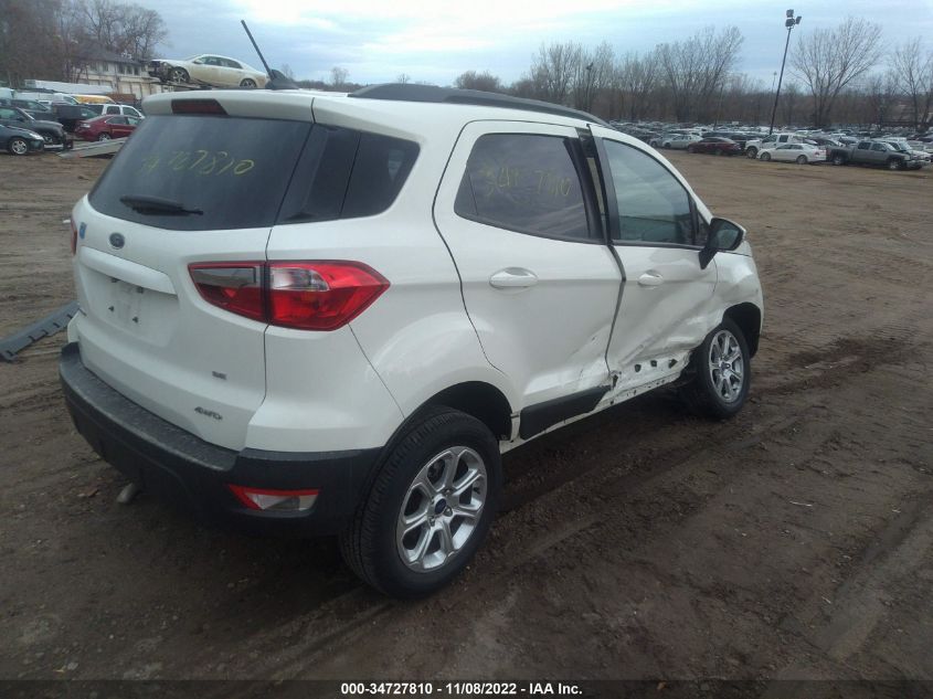 2020 FORD ECOSPORT SE VIN: MAJ6S3GL5LC384727