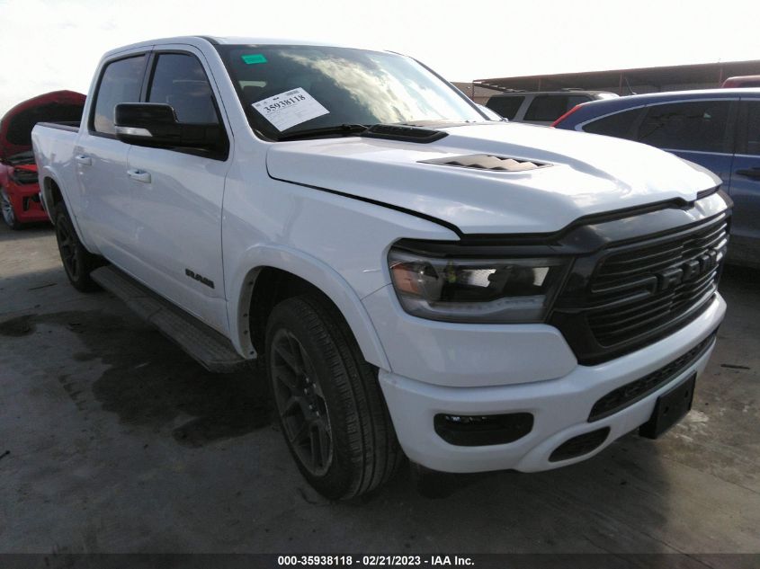 2022 RAM 1500 LARAMIE VIN: 1C6SRFJT2NN192114