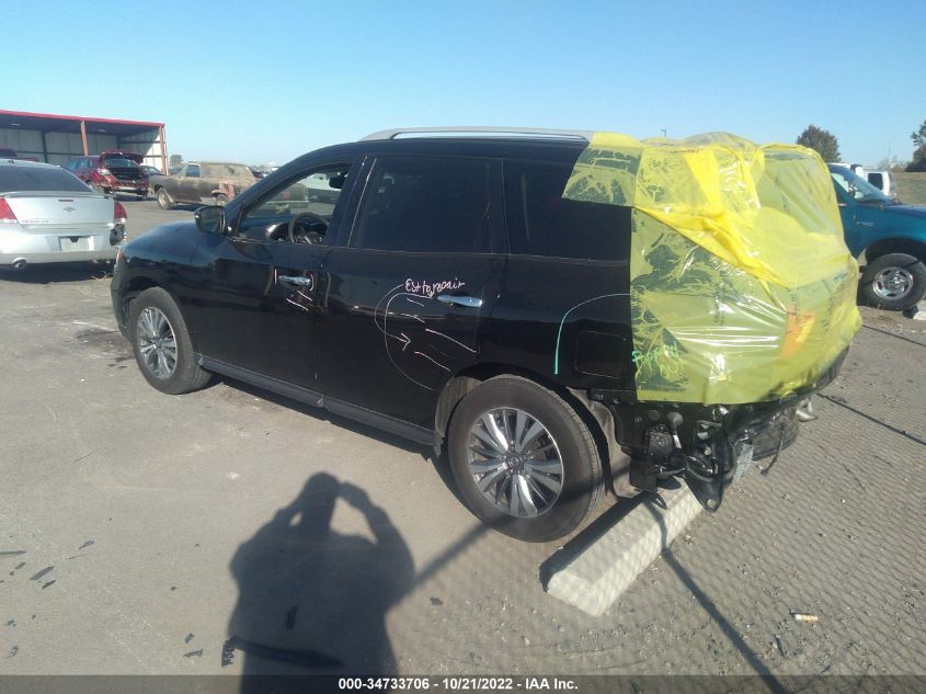 2020 NISSAN PATHFINDER SV VIN: 5N1DR2BN1LC591546