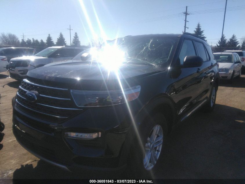 2022 FORD EXPLORER XLT VIN: 1FMSK8DHXNGB08119