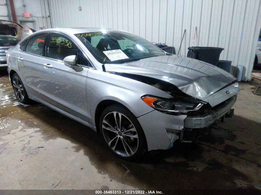 2020 FORD FUSION TITANIUM VIN: 3FA6P0D9XLR128142