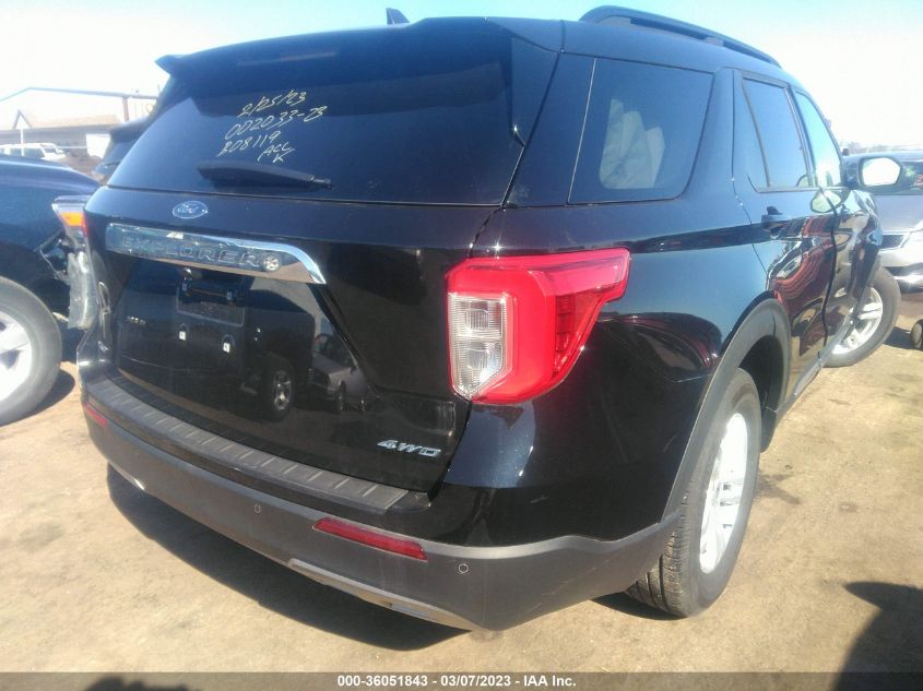 2022 FORD EXPLORER XLT VIN: 1FMSK8DHXNGB08119