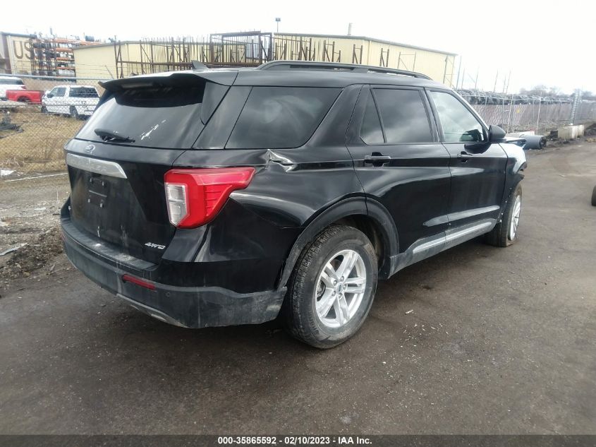 2022 FORD EXPLORER XLT VIN: 1FMSK8DH4NGC05526