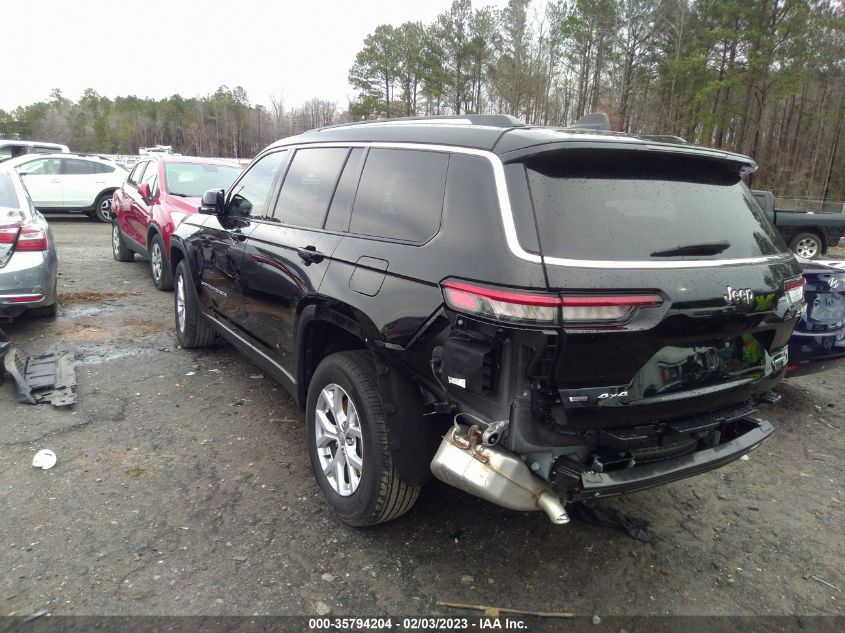 2021 JEEP GRAND CHEROKEE L LIMITED VIN: 1C4RJKBG0M8113223