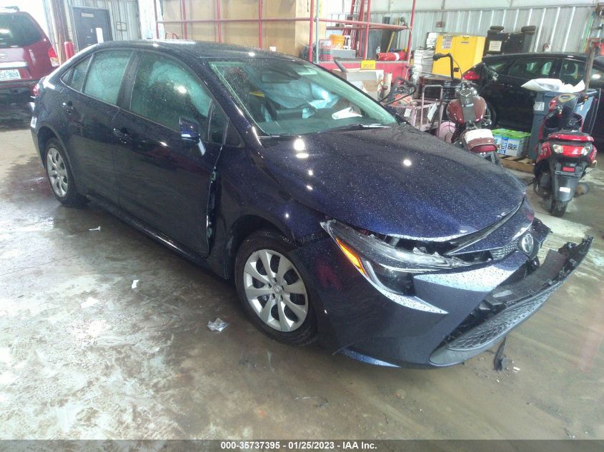 2022 TOYOTA COROLLA LE VIN: 5YFEPMAE1NP287445