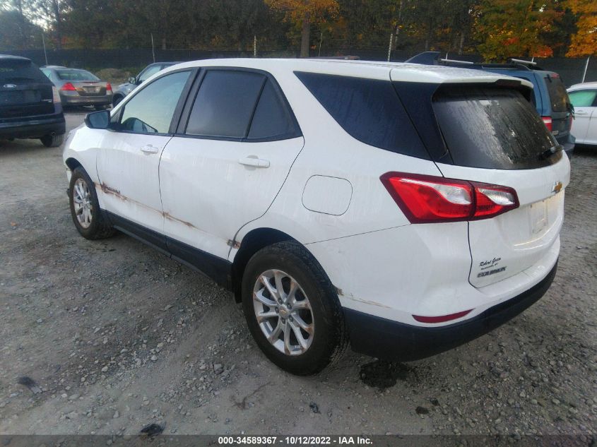 2021 CHEVROLET EQUINOX LS VIN: 3GNAXSEV4MS164860