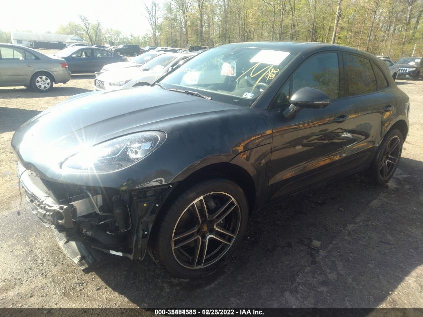 2021 PORSCHE MACAN VIN: WP1AA2A54MLB02315