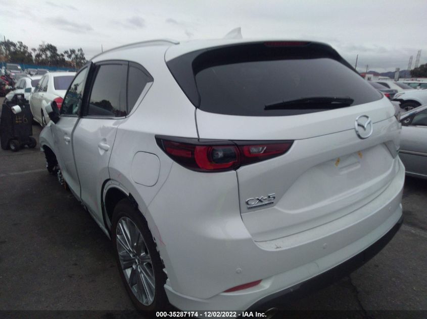2023 MAZDA CX-5 2.5 TURBO SIGNATURE VIN: JM3KFBXYXP0103796