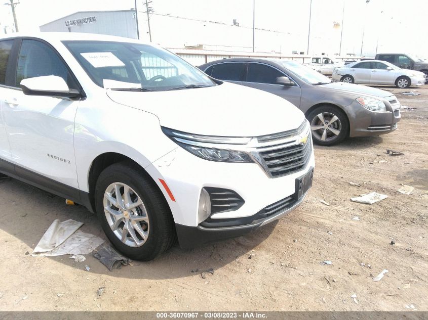 2022 CHEVROLET EQUINOX LT VIN: 3GNAXKEV8NL110280