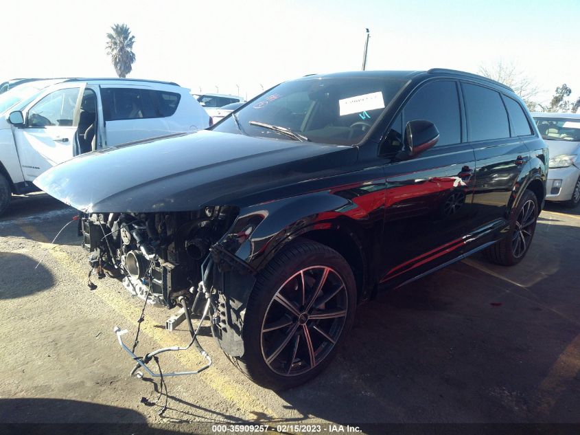 2022 AUDI Q7 PREMIUM PLUS VIN: WA1LXBF70ND018002