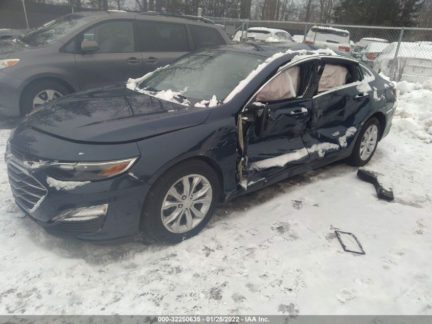 2020 CHEVROLET MALIBU LT VIN: 1G1ZD5ST2LF074661