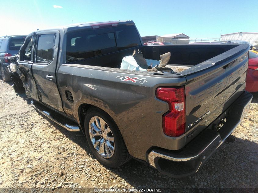 2021 CHEVROLET SILVERADO 1500 LT VIN: 3GCUYDEDXMG162328