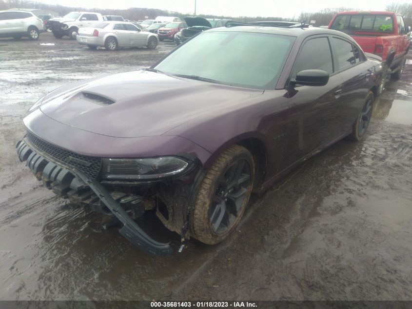 2022 DODGE CHARGER R/T VIN: 2C3CDXCTXNH143321