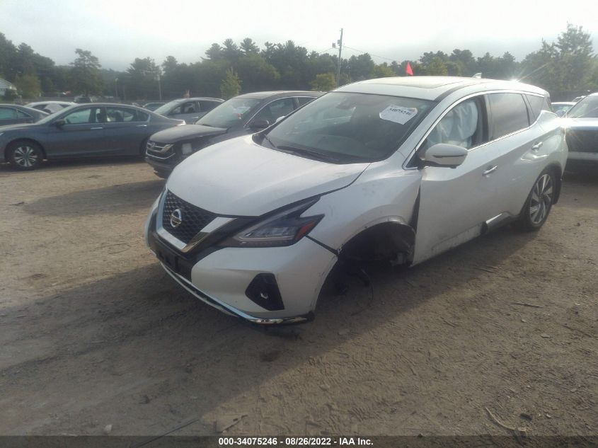 2021 NISSAN MURANO SL VIN: 5N1AZ2CS8MC132877