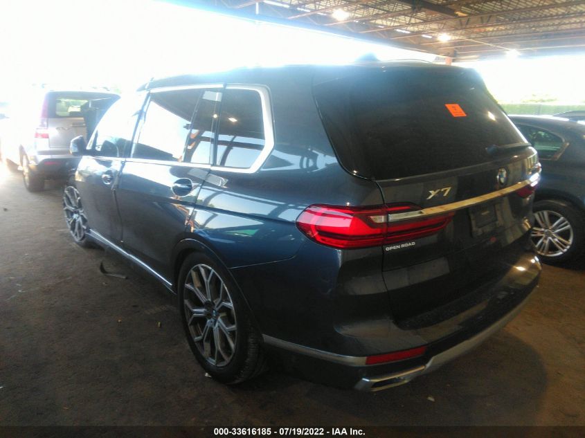 2021 BMW X7 XDRIVE40I VIN: 5UXCW2C00M9F97026