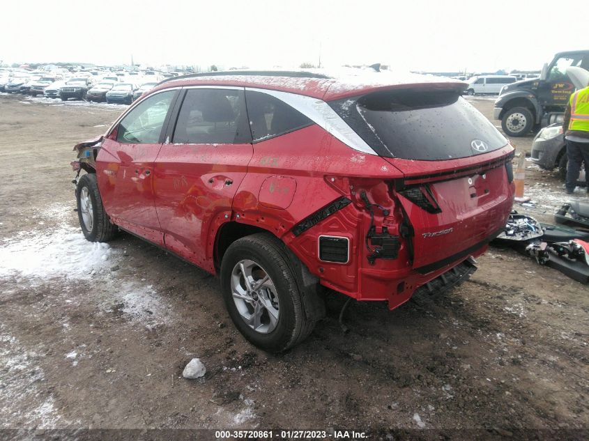 2022 HYUNDAI TUCSON SEL VIN: 5NMJBCAE8NH117665