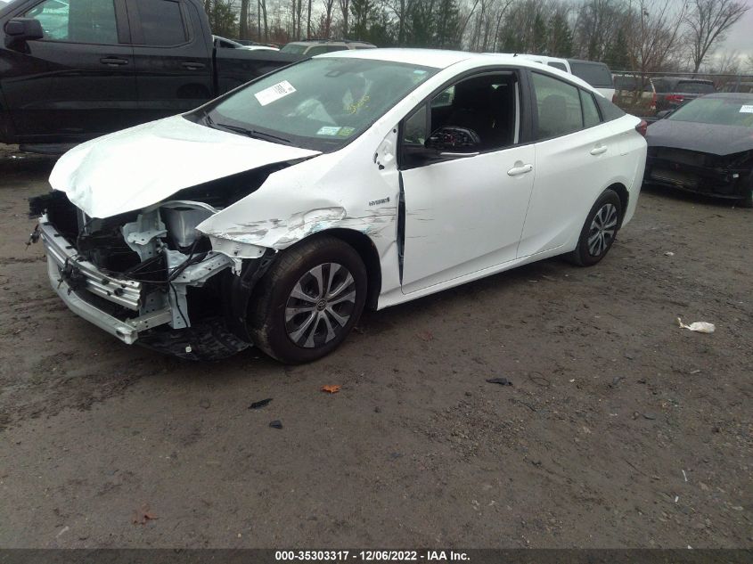2022 TOYOTA PRIUS LE/XLE/NIGHTSHADE VIN: JTDL9MFU9N3037056