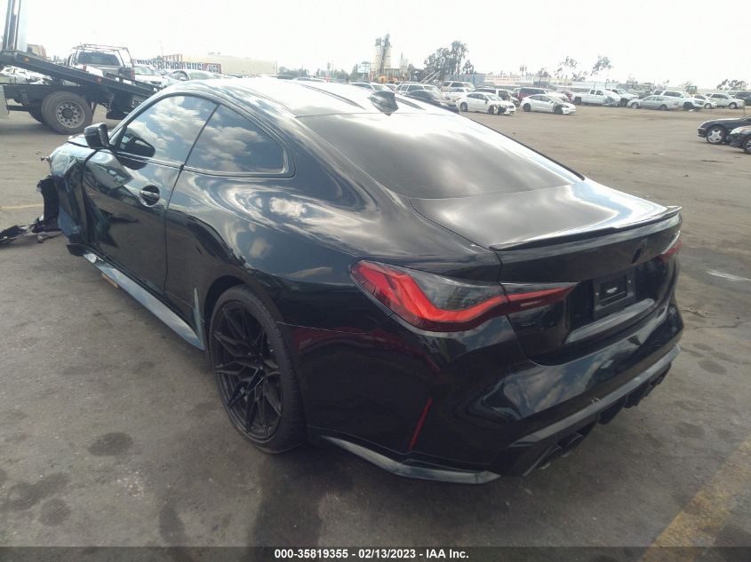 2022 BMW M4 COMPETITION XDRIVE VIN: WBS43AZ09NCK35934