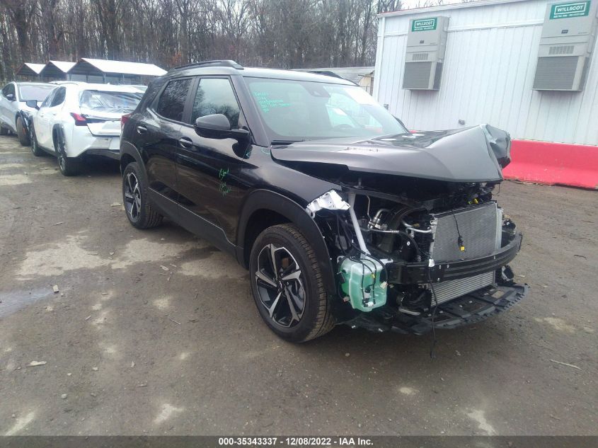 2022 CHEVROLET TRAILBLAZER RS VIN: KL79MUSL8NB082272