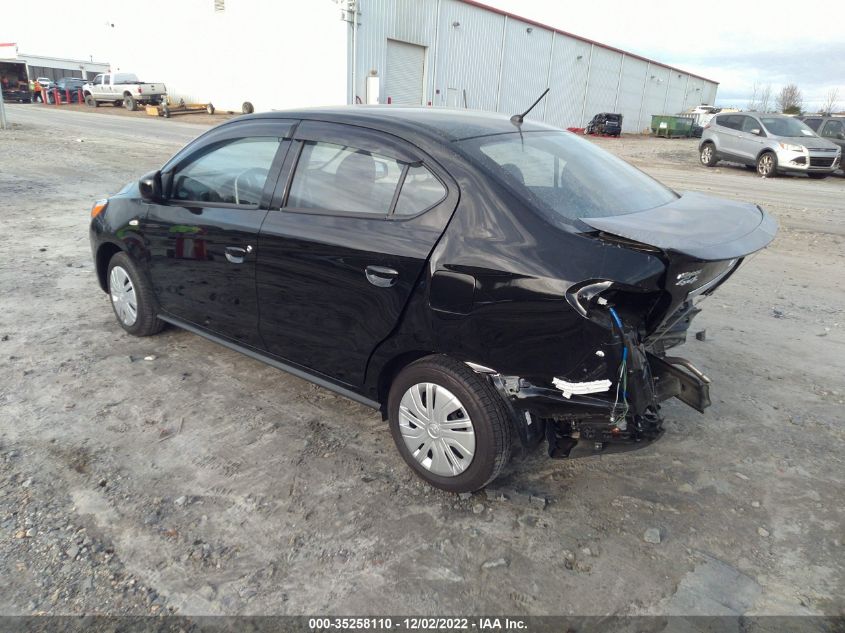 2022 MITSUBISHI MIRAGE G4 ES/LE/BLACK EDITION VIN: ML32FUFJXNHF07873