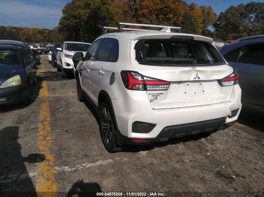 2021 MITSUBISHI OUTLANDER SPORT ES/SE/LE/BE VIN: JA4ARUAU0MU005100