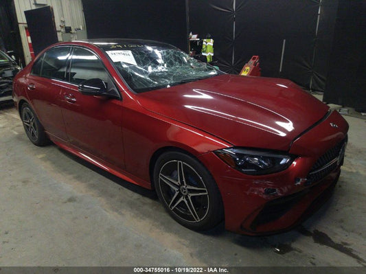 2022 MERCEDES-BENZ C-CLASS C 300 VIN: W1KAF4HB7NR030170