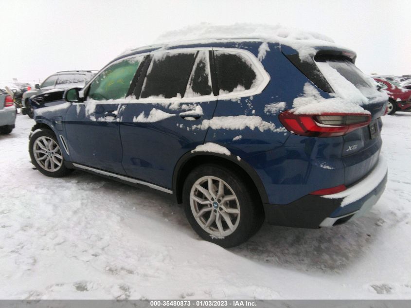 2022 BMW X5 XDRIVE45E VIN: 5UXTA6C0XN9L01272