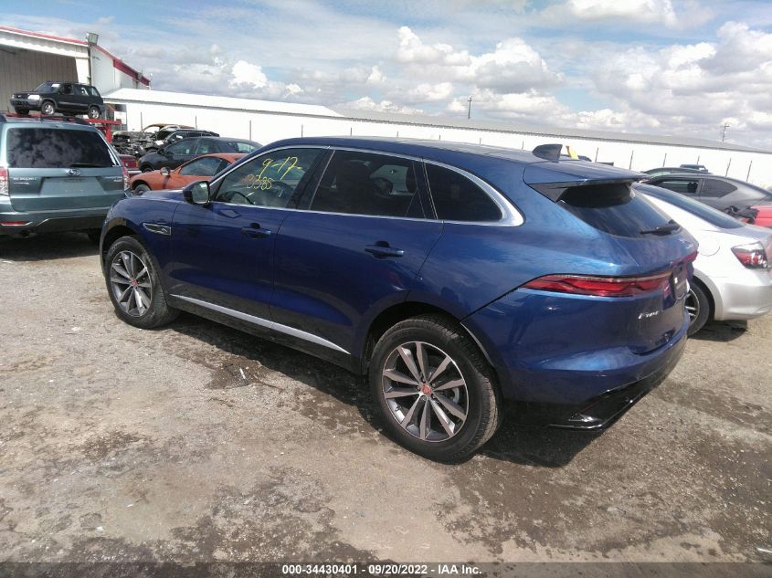 2022 JAGUAR F-PACE S VIN: SADCJ2EXXNA697520