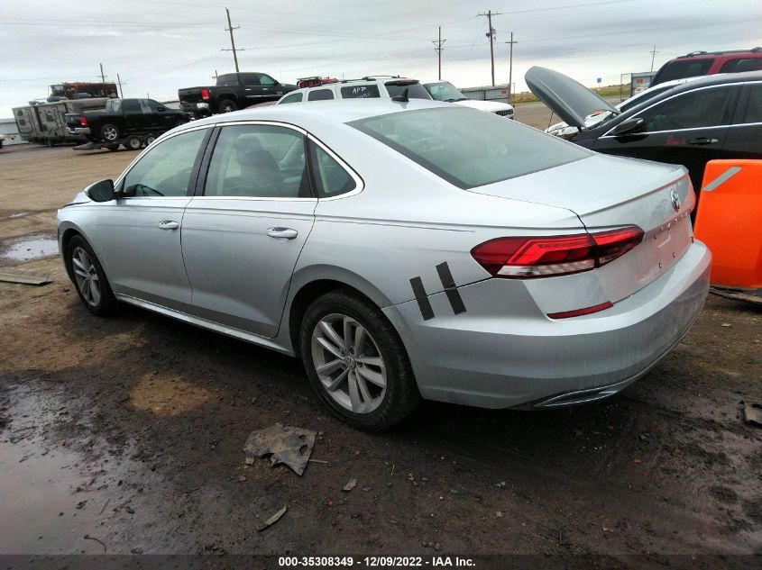 2020 VOLKSWAGEN PASSAT 2.0T SE VIN: 1VWSA7A3XLC020697
