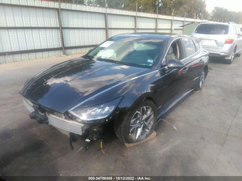 2021 HYUNDAI SONATA SEL VIN: KMHL64JA2MA167076