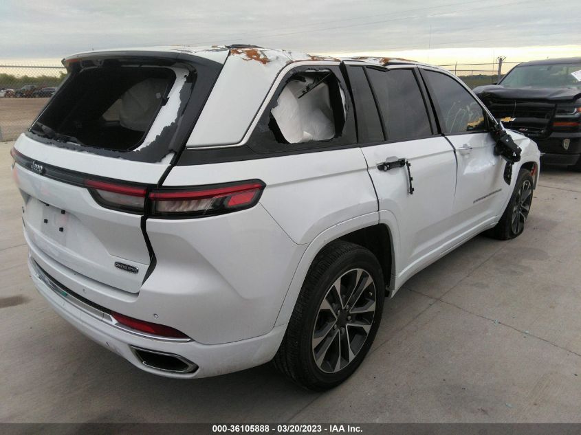 2022 JEEP GRAND CHEROKEE OVERLAND VIN: 1C4RJHDG0N8579364