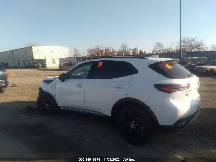 2022 BUICK ENVISION ESSENCE VIN: LRBFZNR45ND128767