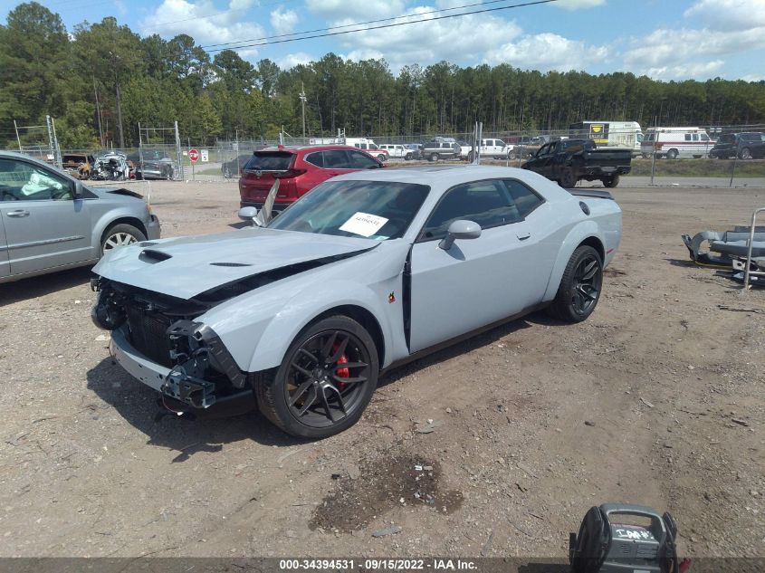 2022 DODGE CHALLENGER R/T SCAT PACK WIDEBODY VIN: 2C3CDZFJ2NH192096