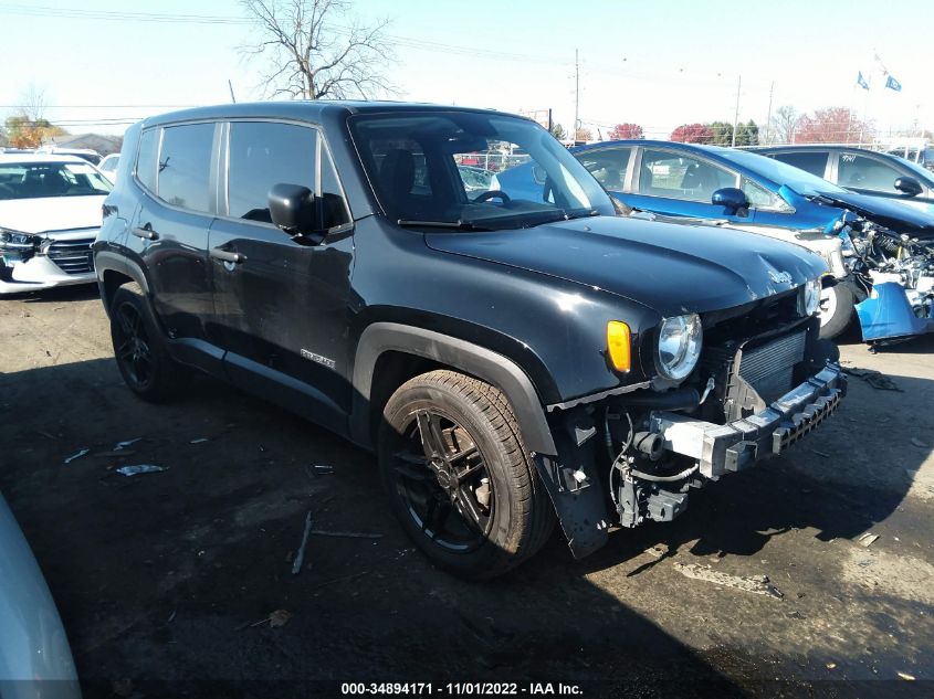 2020 JEEP RENEGADE SPORT VIN: ZACNJAAB9LPL26044