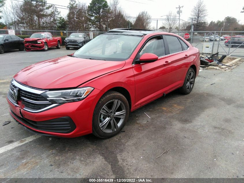 2023 VOLKSWAGEN JETTA SE VIN: 3VW7M7BU1PM008561