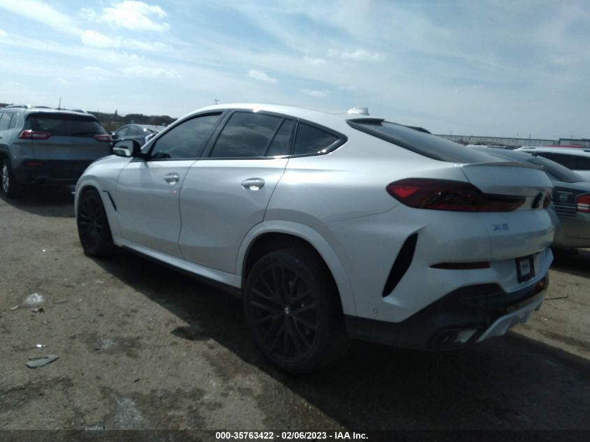 2023 BMW X6 XDRIVE40I VIN: 5UXCY6C04P9P33774