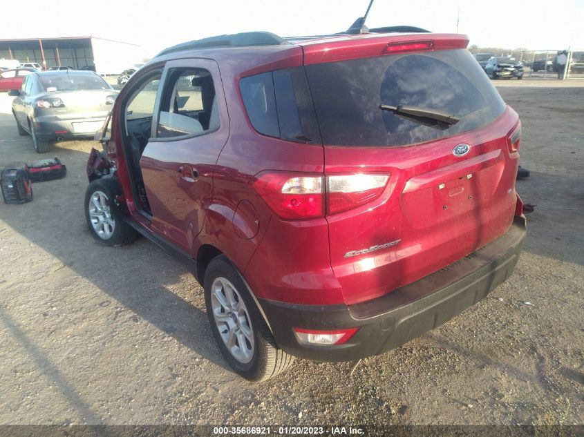 2021 FORD ECOSPORT SE VIN: MAJ3S2GE6MC450461