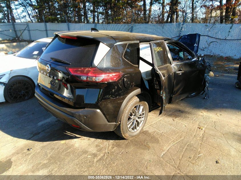 2021 NISSAN ROGUE S VIN: JN8AT3AB2MW207185