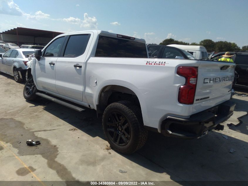 2021 CHEVROLET SILVERADO 1500 CUSTOM TRAIL BOSS VIN: 1GCPYCEF8MZ338544