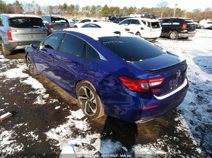 2022 HONDA ACCORD SEDAN SPORT SE VIN: 1HGCV1F44NA056721